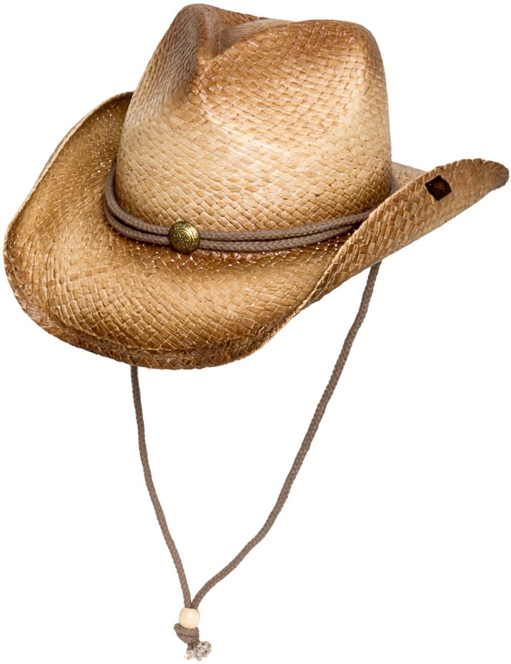 6233 Straw Round Up Cowboy Hat – Stylish and Versatile Straw Hat and - One